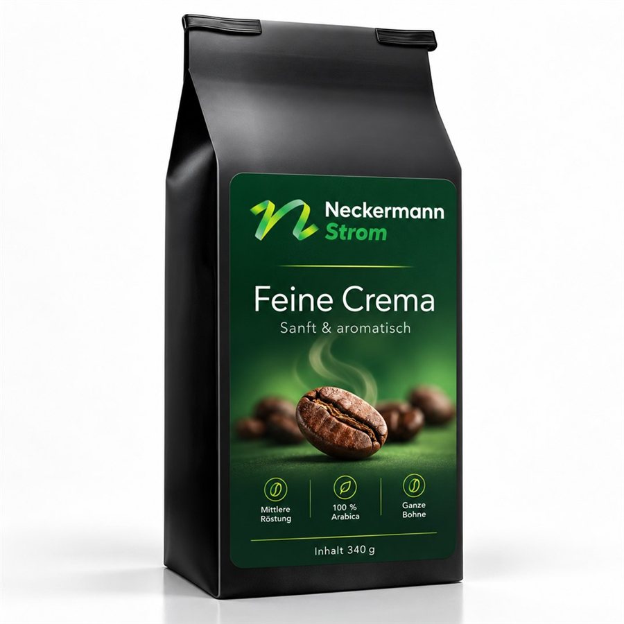 Neckermann Strom coffee bag, Feine Crema