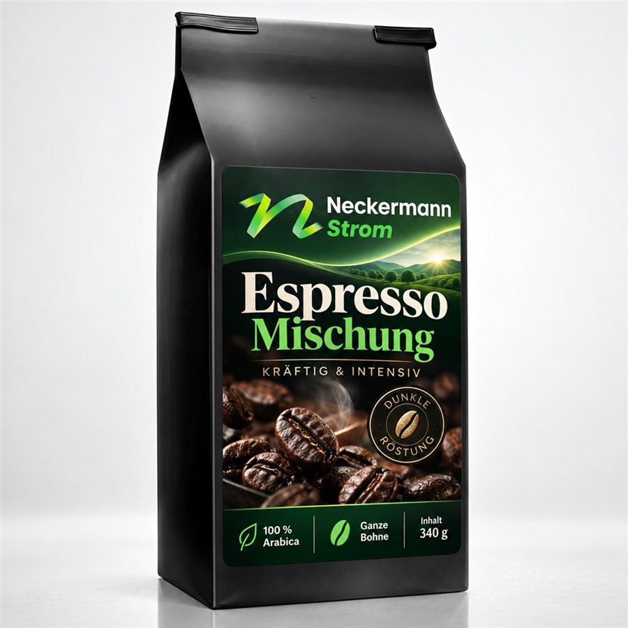 Neckermann Strom coffee bag, Espresso Mischung