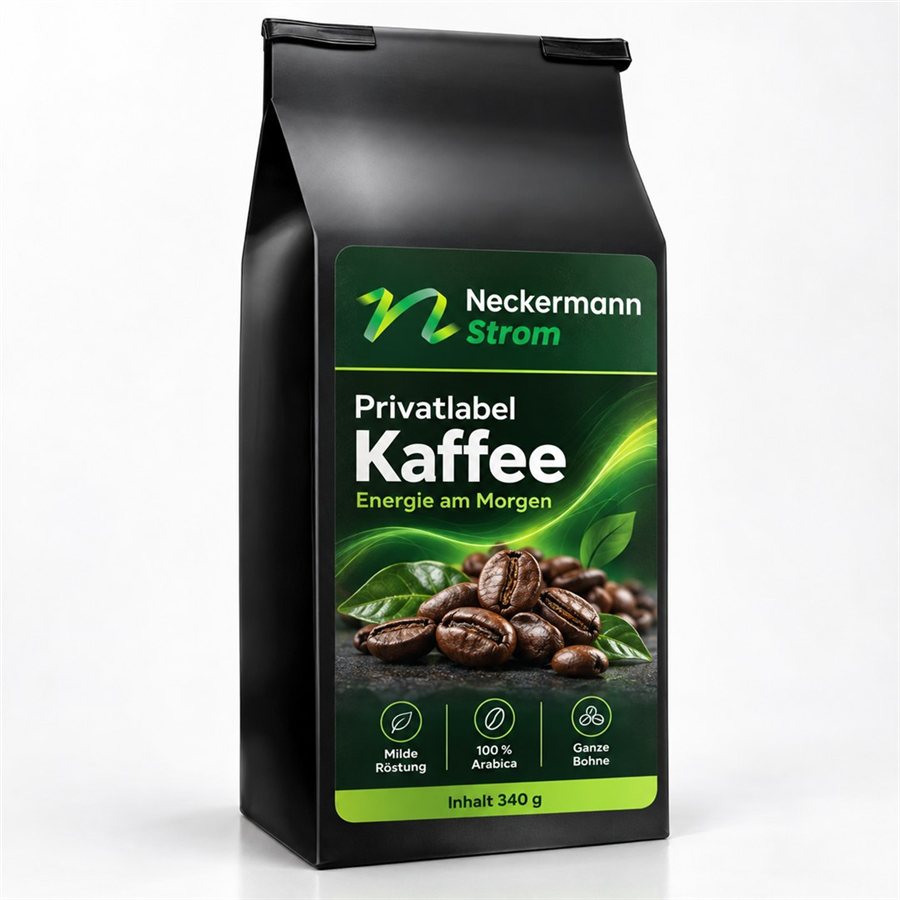 Neckermann Strom coffee bag, Privatlabel Kaffee