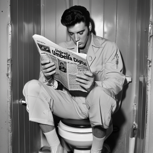 deanpalermo Elvis Presley Sitting on the toliet reading the n 07650dee d252 45cf b118 b5ee418535ff 1
